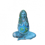 Figura Gaia " Madre tierra "(verde agua)