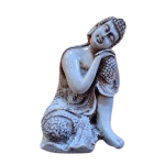 Figura de buda descansando resina