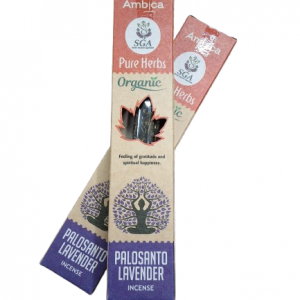 Incienso Organico De Palosanto Con Lavanda