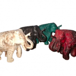 Elefante Figura Resina 23x9x17 (grande)