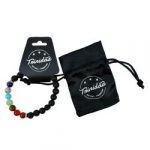 Pulsera 7 CHACRAS Y Piedra Volcanica