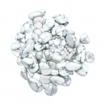 Howlita Blanca Rodado Pequeño