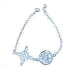 Pulsera Doble Protección Plata 925m