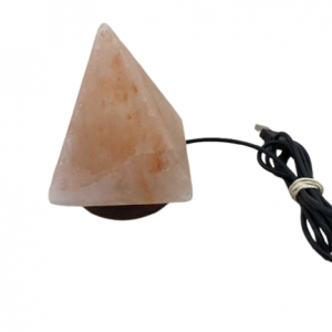 Lámpara de sal natural USB de calidad - 9 cm (multicolor)