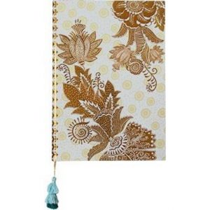 Libreta Costa Azul Oro