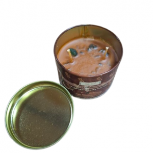 Vela de Canela con Jade Verde