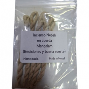 F- Incienso en cuerda “Bendiciones y Buena Suerte”