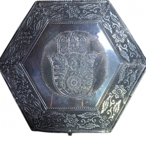 Caja Hexagonal Mano de Fátima